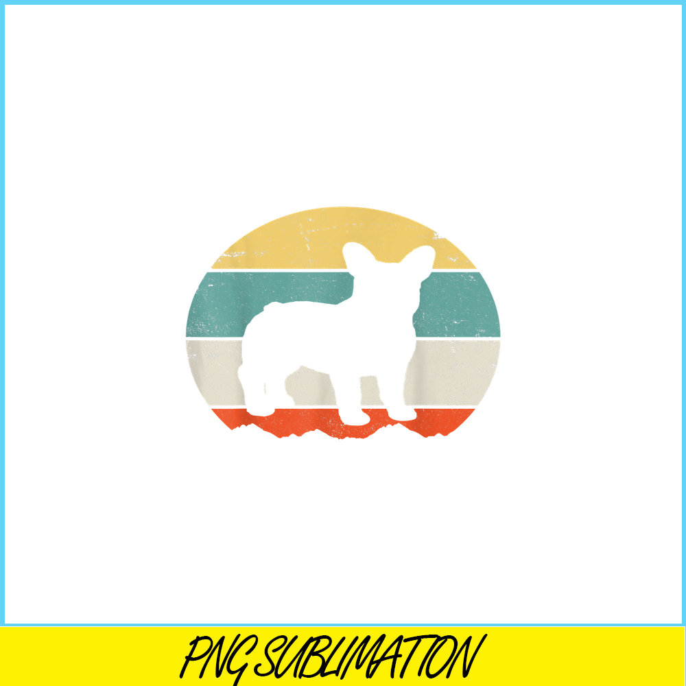 HL16102397-Vintage French Bulldog PNG, Frenchie Dog Lover PNG, French Dog Artwork PNG.png