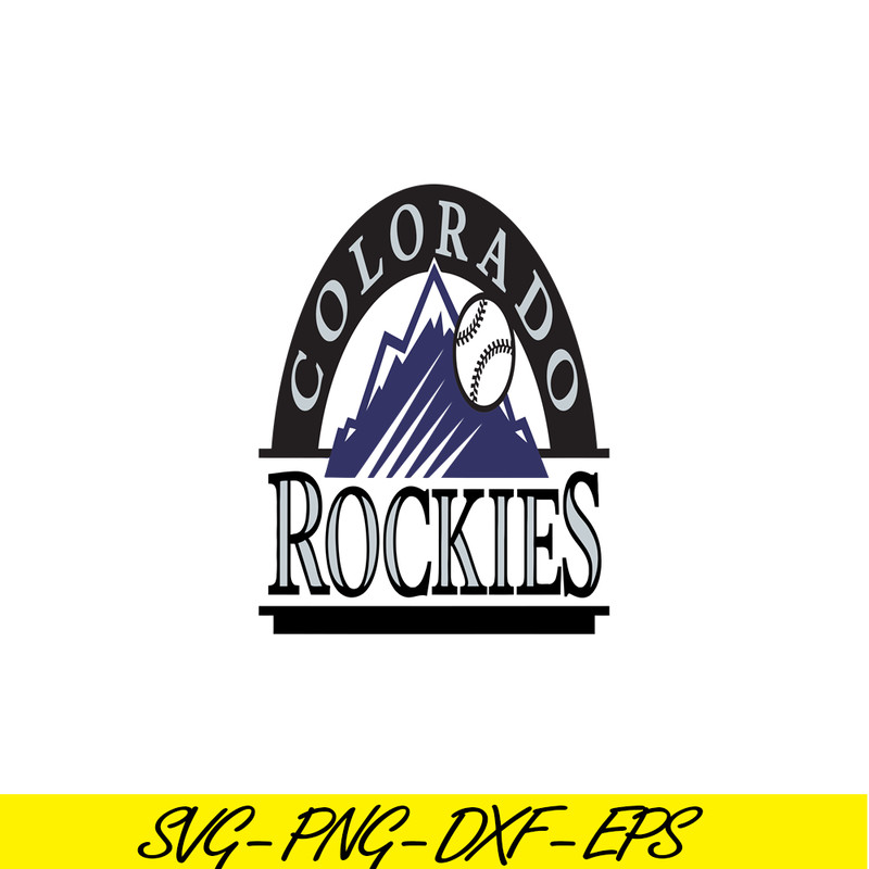 MLB01122342-Colorado Rockies Logo SVG PNG DXF EPS AI, Major League Baseball SVG, MLB Lovers SVG MLB01122342.png