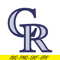 MLB01122343-Colorado Rockies Simple Logo SVG PNG DXF EPS AI, Major League Baseball SVG, MLB Lovers SVG MLB01122343.png