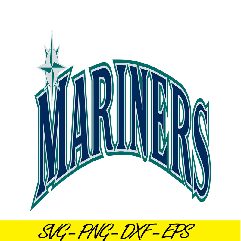 MLB2041223113-Mariners The Blue Text SVG, Major League Baseball SVG, Baseball SVG MLB2041223113.png