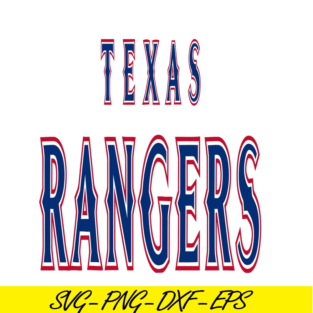 MLB2041223133-Texas Rangers The Text SVG, Major League Baseball SVG, Baseball SVG MLB2041223133.png