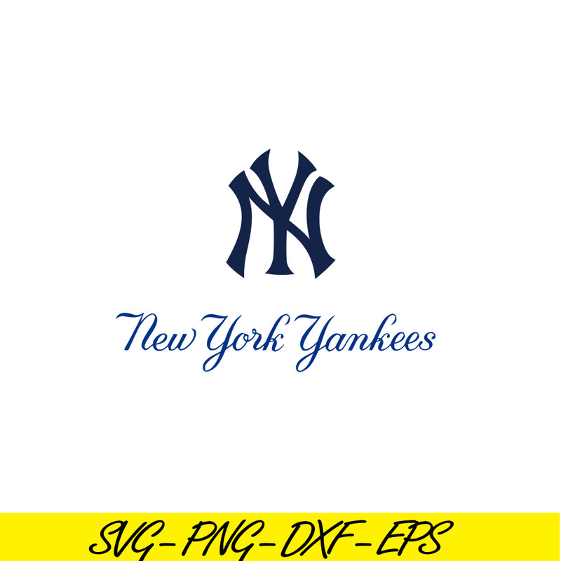MLB204122329-Blue NewYork Yankees SVG, Major League Baseball SVG, Baseball SVG MLB204122329.png