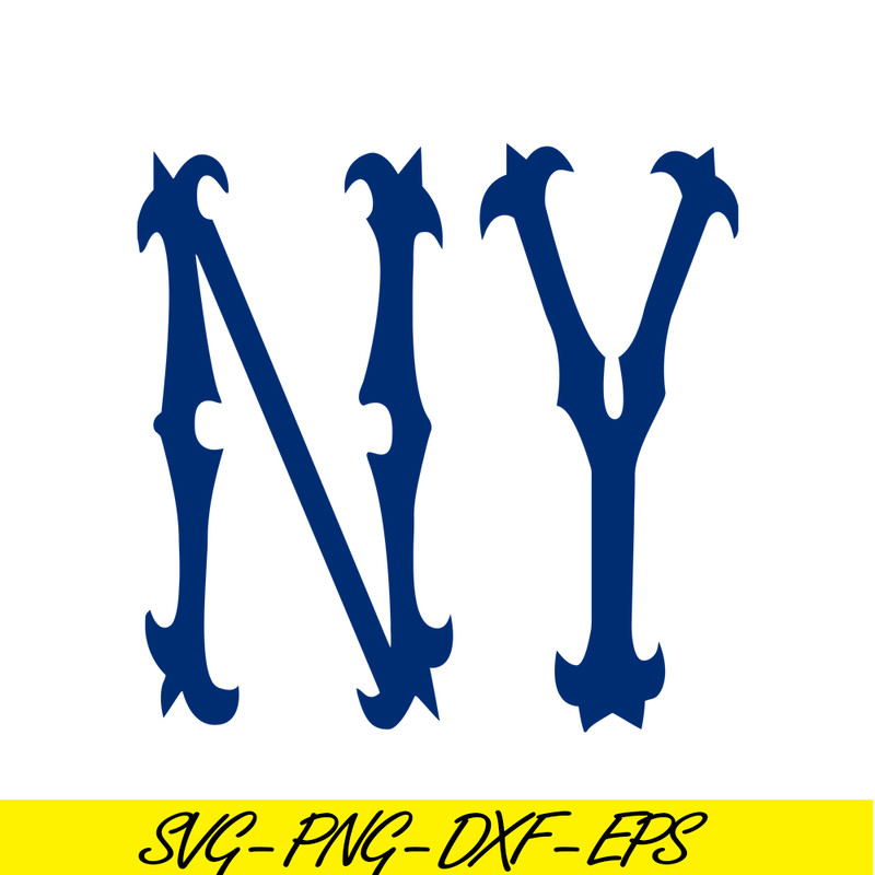 MLB204122338-NY Yankees The Blue Font SVG, Major League Baseball SVG, Baseball SVG MLB204122338.png