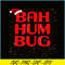 PNG141023138-Christmas Bah Humbug Shirt-Xmas Humbug Santa Hat Tee Png.png