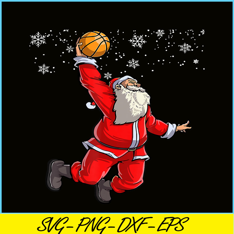 PNG141023141-Christmas Basketball Pajamas Xmas Flying Dunking Santa T-Shirt Png.png