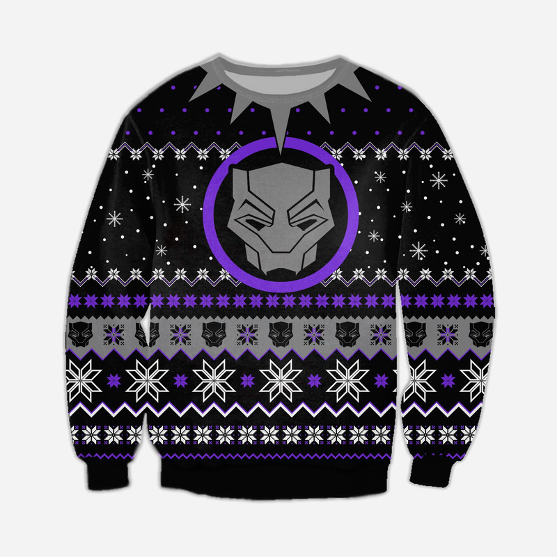 Black Panther Knitting Pattern 3D Print.jpeg