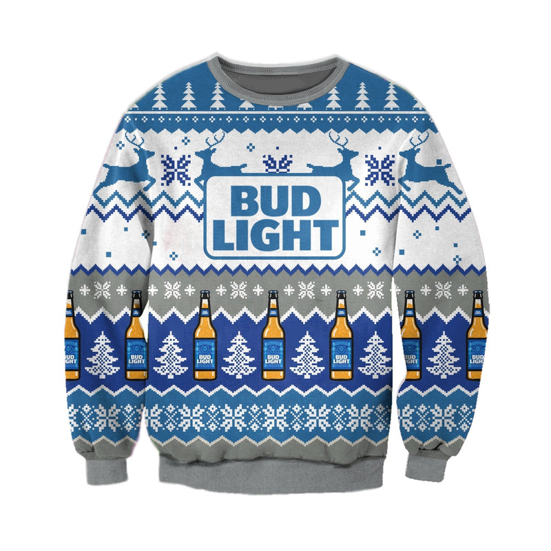 Bud Light Knitting Pattern 3D Print Sweater.jpeg
