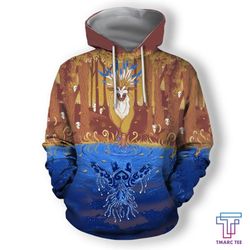 All Over Print Autumn Forest Spirit Hoodie