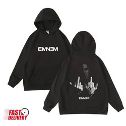 3D-Printed-Hoodie-Eminem Hoodie, Rapper Hoodie, Gift