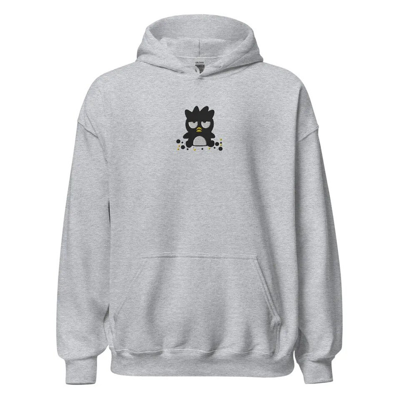 roidery Sanrio Hoodie, Bad Badtz-Maru Hoodie, Kawaii Embroidered Hoodieb.jpg