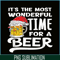 BEER28102350-The Most Wonderful Time For A Beer Beer Christmas Beer PNG Beer Santa PNG.png