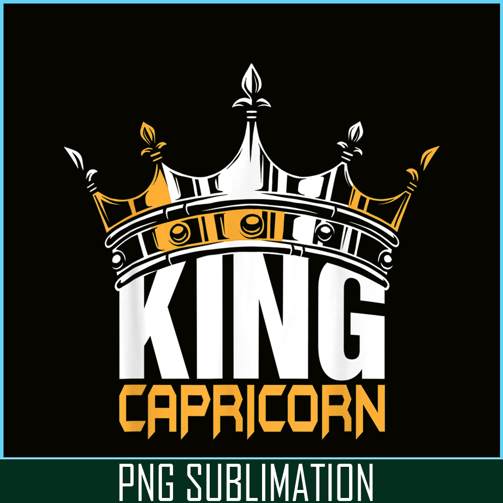 CPB28102364-King Capricorn PNG Birthday Zodiac PNG Capricorn PNG.png