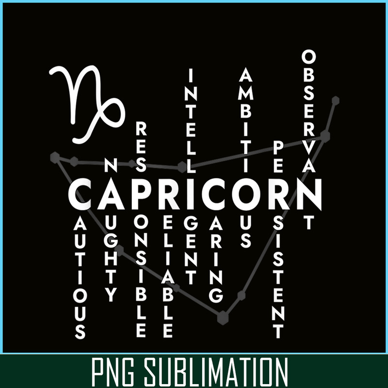 CPB28102366-Proud Capricorn PNG Zodiac Characteristics PNG Astrology Sign PNG.png