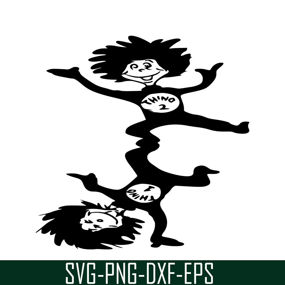 DS105122327-Naughty Thing 1 And Thing 2 SVG, Dr Seuss SVG, Cat In The Hat SVG DS105122327.png