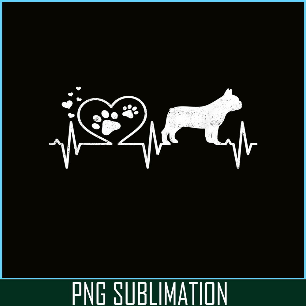 HL161023124-Frenchie French Bulldog Mom Mama Dad Heartbeat PNG, Frenchie Dog Lover PNG, French Dog Artwork PNG.png