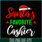 PNG141023117-Cashier Christmas Santa Clause Favorite Hat Xmas Funny Gift T-Shirt Png.png