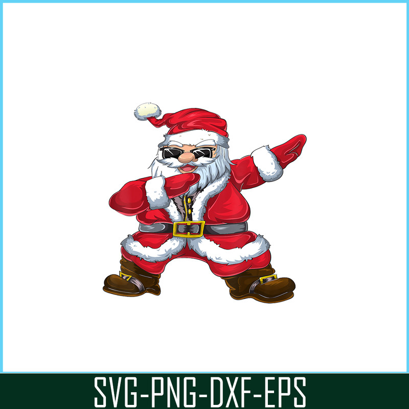 PNG141023144-Christmas Boys Kids Men Xmas Gifts Dabbing Santa T-Shirt Png.png
