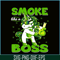 PNG14102341-420 Unicorn Smoke Like A Boss Shirt Weed Pot Leaf Marijuana T-Shirt Png.png