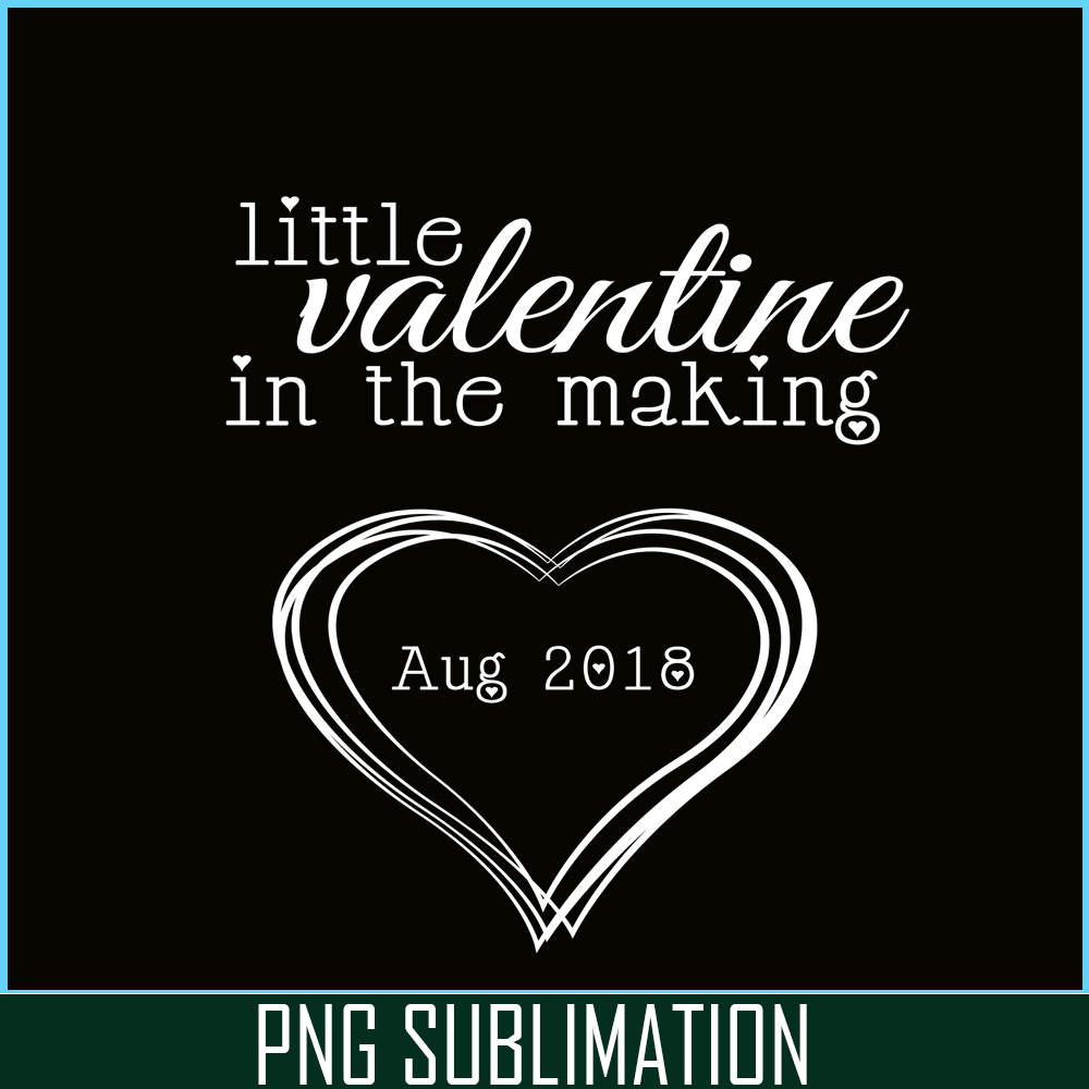 VLT21102312-Little Valentine In The Making PNG, Sweet Valentine PNG, Valentine Holidays PNG.png