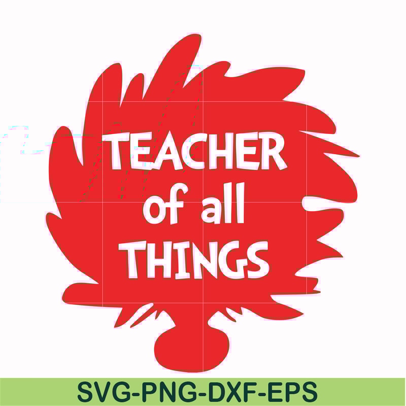 DR00059-Teacher of all things svg, png, dxf, eps file DR00059.jpg