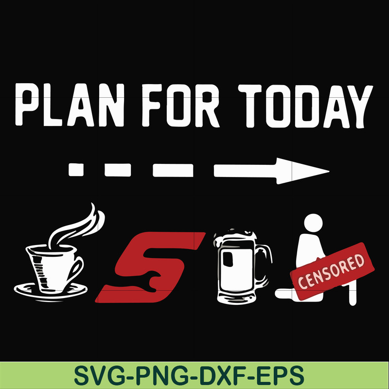 FN000167-Plan for today svg, png, dxf, eps file FN000167.jpg