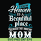 FN000389-I know heaven is a beautiful place because they have my mom svg, png, dxf, eps file FN000389.jpg