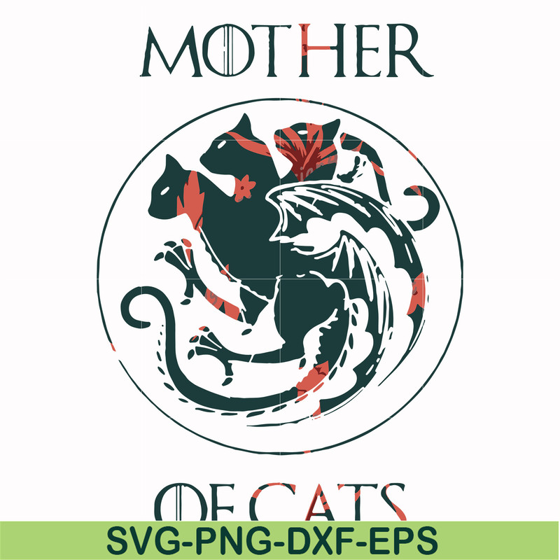 FN000410-Mother of cats svg, png, dxf, eps file FN000410.jpg