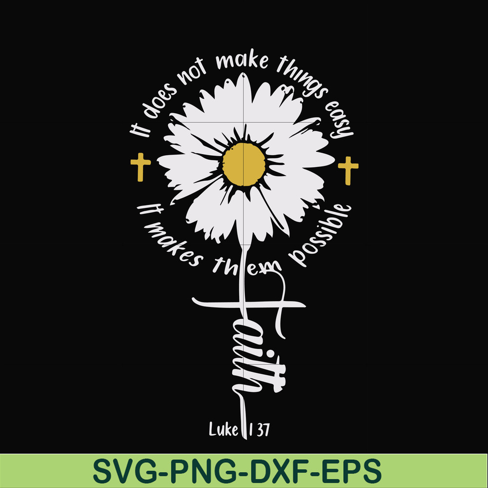 FN000990-It does not make things easy it makes them possible svg, png, dxf, eps file FN000990.jpg