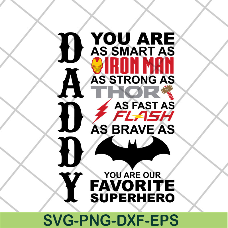 FTD05052114-Daddy avenger svg, Fathers day svg, png, dxf, eps digital file FTD05052114.jpg