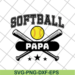 softball papa svg, png, dxf, eps digital file ftd06052135