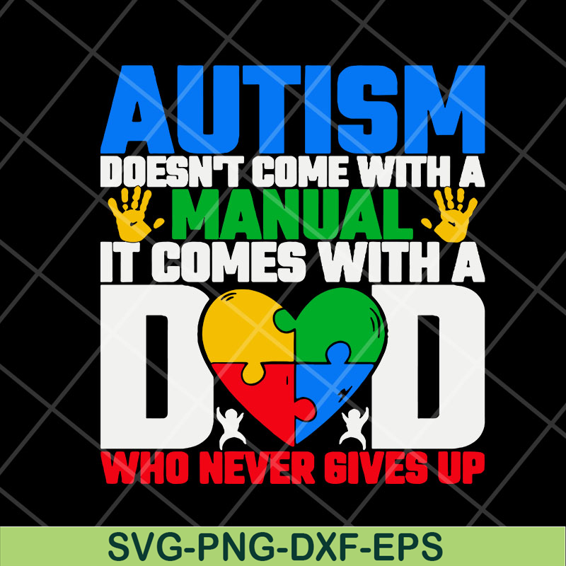 FTD07052101-autism dad svg, png, dxf, eps digital file FTD07052101.jpg
