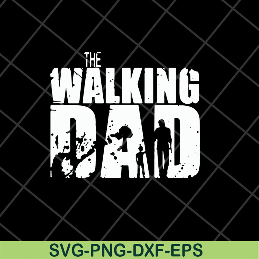 FTD29042130-The walking dad svg, Fathers day svg, png, dxf, eps digital file FTD29042130.jpg