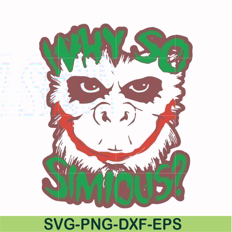 HLW0021-Why so simious svg, png, dxf, eps digital file HLW0021.jpg
