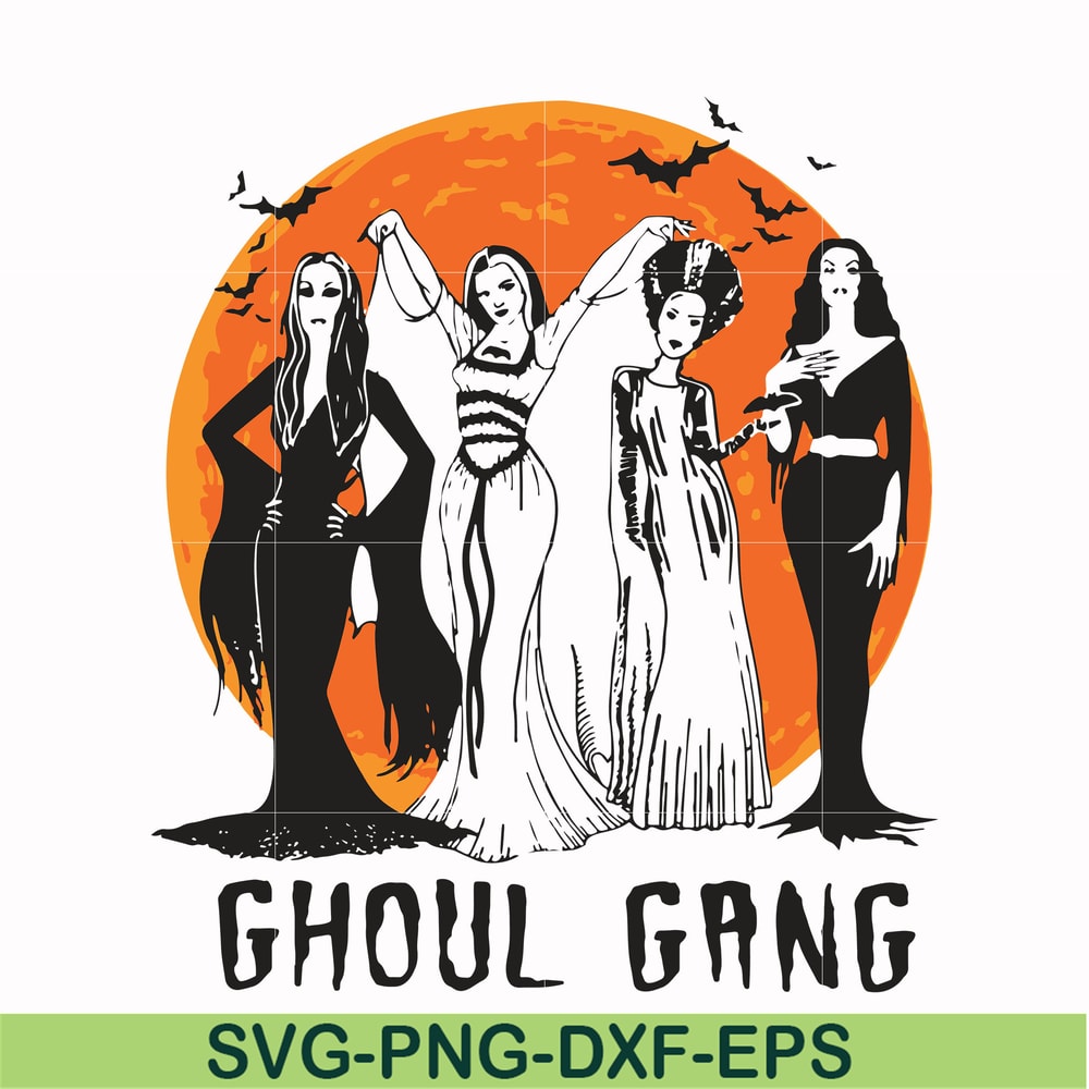 HLW0085-Ghoul gang svg, png, dxf, eps digital file HLW0085.jpg