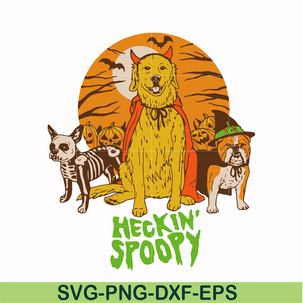 HLW0141-keckin' spoopy svg, png, dxf, eps digital file HLW0141.jpg