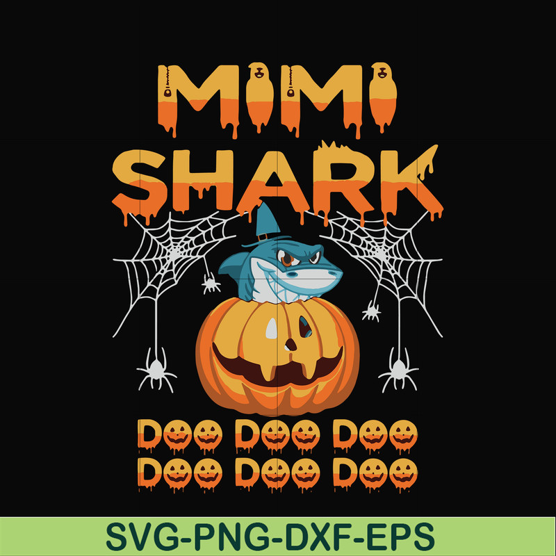 HLW0160-Mimi shark svg, png, dxf, eps digital file HLW0160.jpg