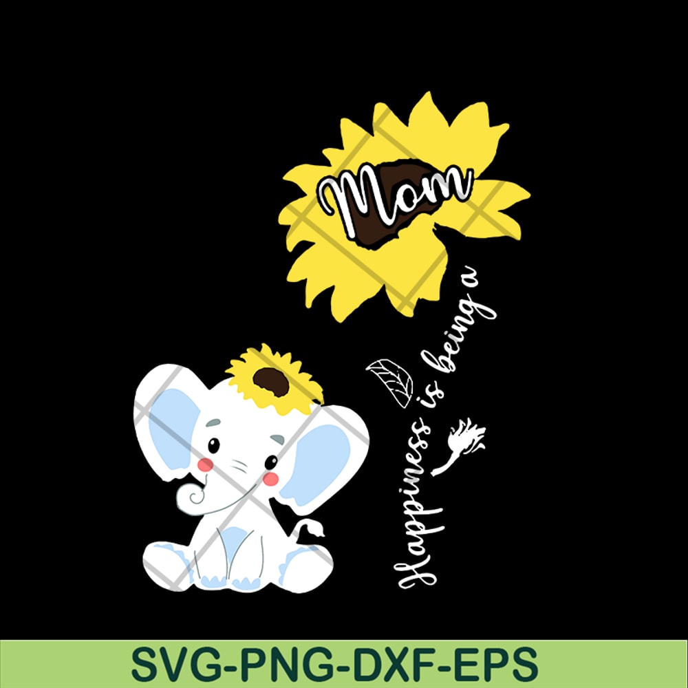 MTD03042110-Happiess is being a mom svg, Mother's day svg, eps, png, dxf digital file MTD03042110.jpg