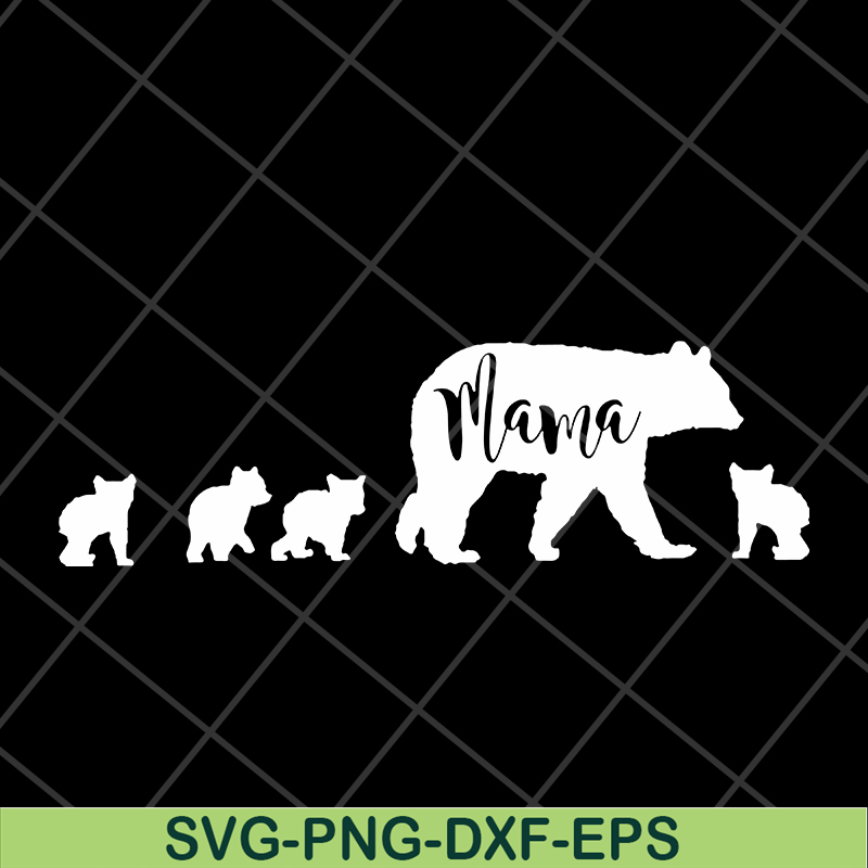 MTD03042127-Mama bears svg, Mother's day svg, eps, png, dxf digital file MTD03042127.jpg