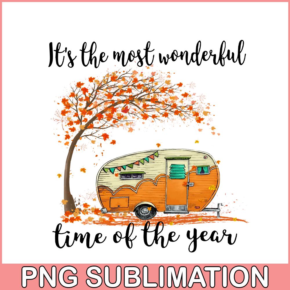 CAMP07112379-IT'S THE MOST WONDERFUL TIME PNG Camping Under the Tree PNG Camping Loving PNG.png