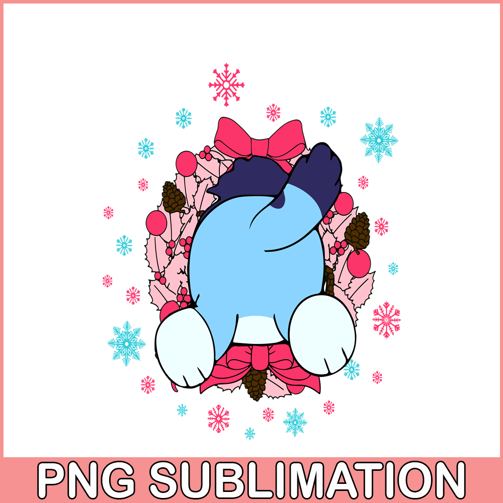 CRM13112313-Behind Bluey PNG, Christmas Decor PNG, Christmas Time PNG.png