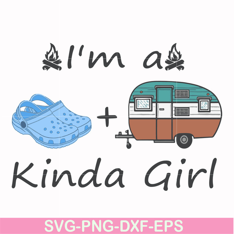 CMP073-I am a kinda girl svg, png, dxf, eps digital file CMP073.jpg