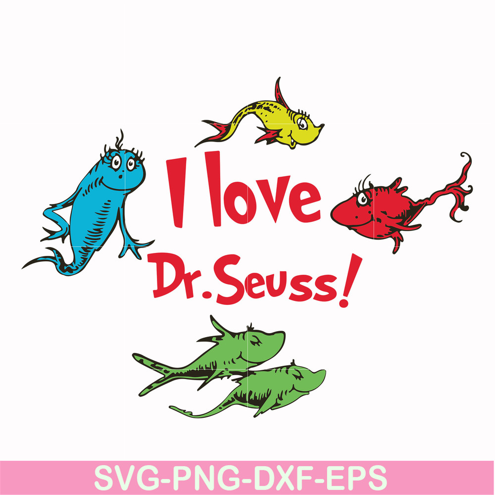 DR000124-I love Dr.Seuss svg, png, dxf, eps file DR000124.jpg
