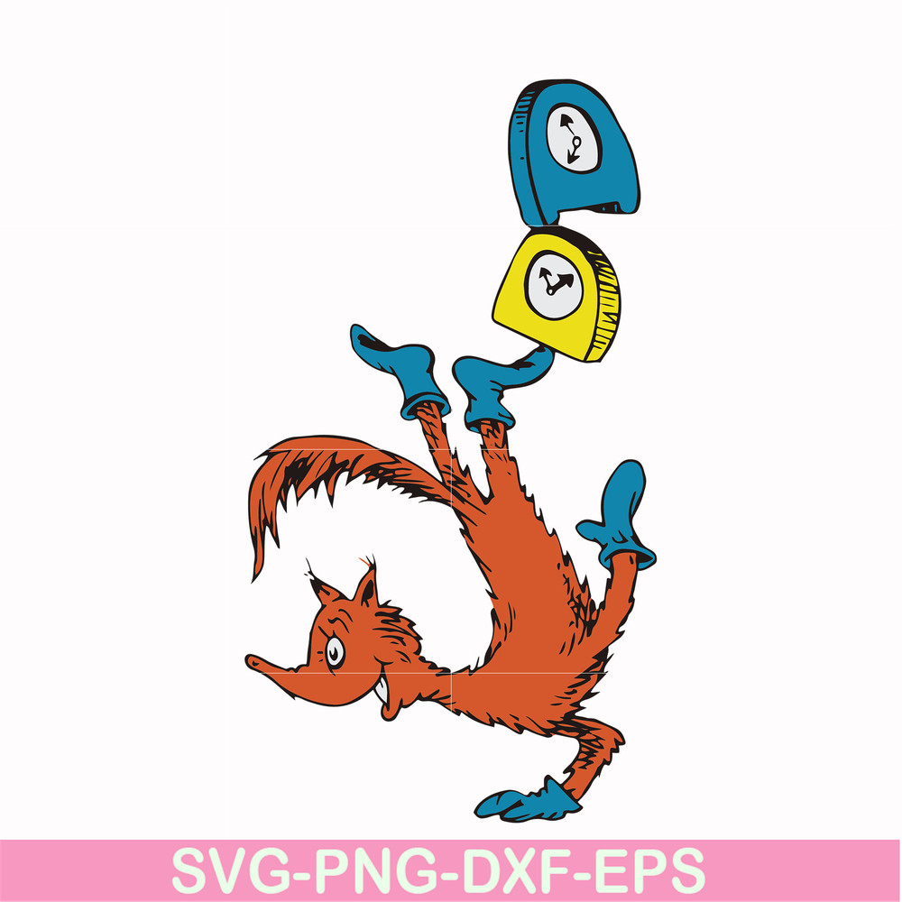 DR000127-Fox svg, the cat in the hat svg, dr svg, png, dxf, eps file DR000127.jpg