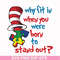 DR000168-Why fit in when you were born to stand out svg, png, dxf, eps file DR000168.jpg
