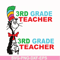 DR00033-3rd grade teacher svg, png, dxf, eps file DR00033.jpg