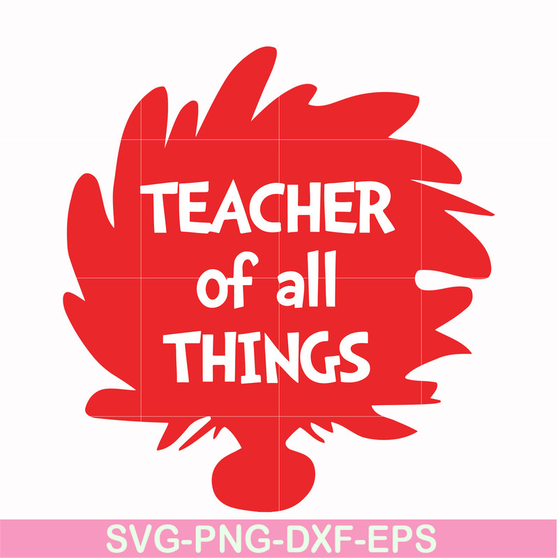 DR00059-Teacher of all things svg, png, dxf, eps file DR00059.jpg