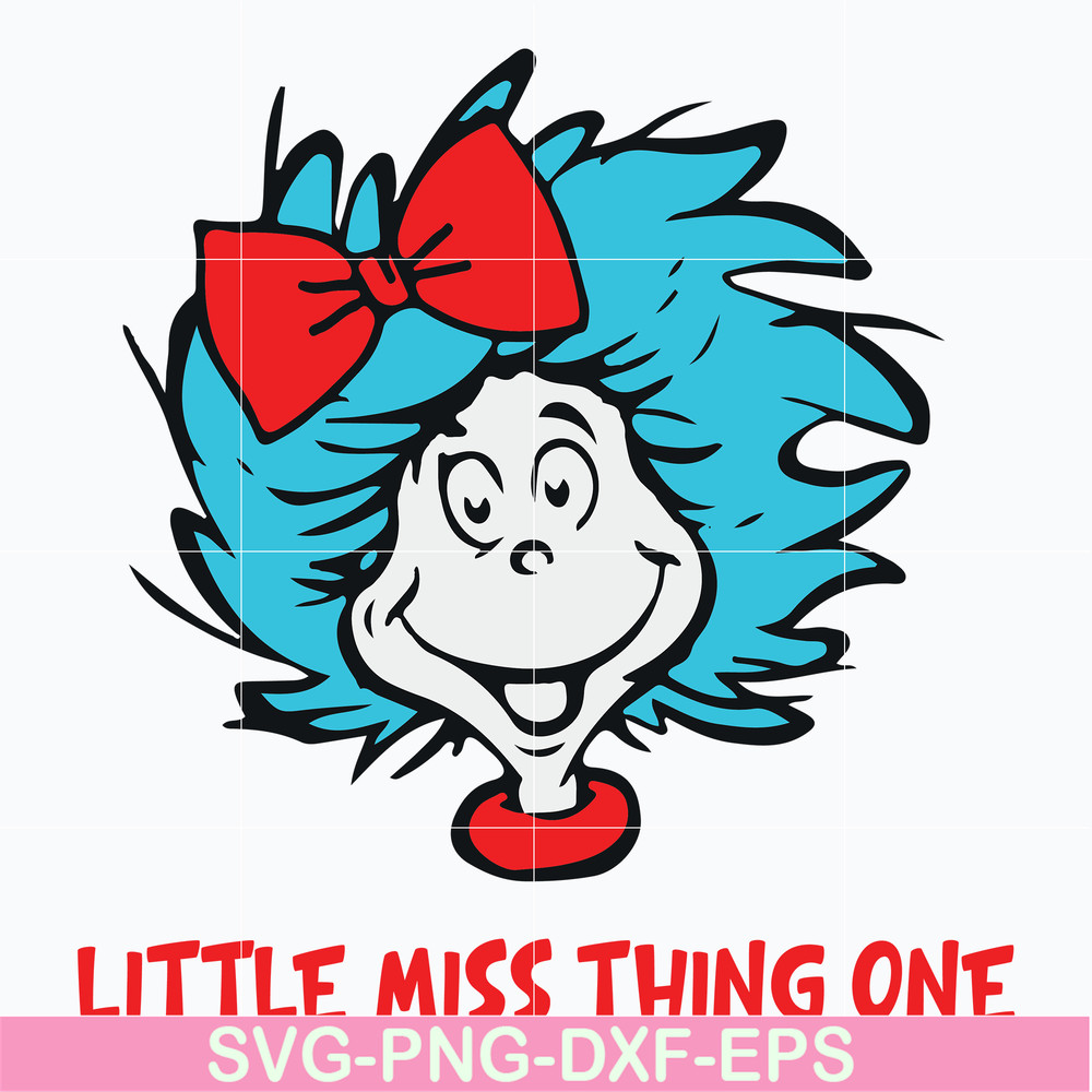 DR0302217-Little miss thing one svg, Dr Seuss svg, png, dxf, eps file DR0302217.jpg