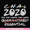 FN0001009-Cnas 2020 the one where they were quarantined essential svg, png, dxf, eps file FN0001009.jpg