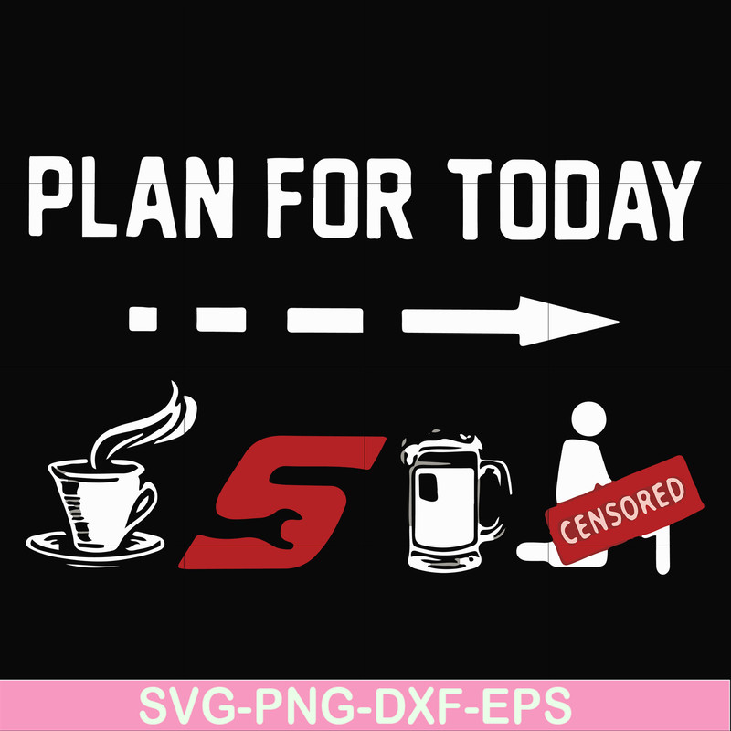 FN000167-Plan for today svg, png, dxf, eps file FN000167.jpg