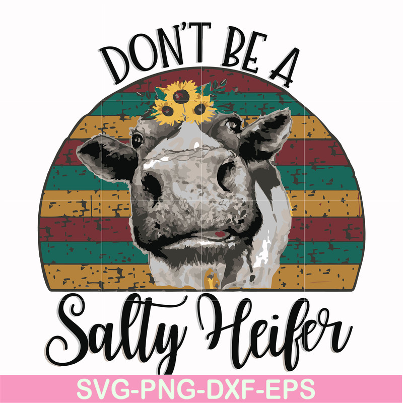 FN000372-Don't be a sally Heifer svg, png, dxf, eps file FN000372.jpg